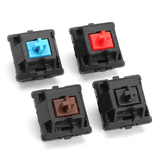 4Pcs a Set 3 Pin Brown Red Blue Black Switch for Mechanical Gaming Keyboard