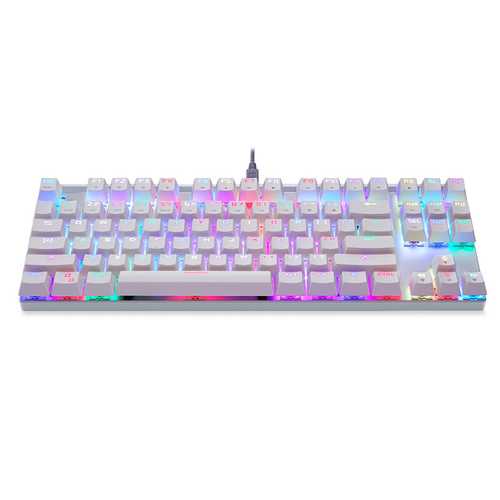 Motospeed CK101 87 Key NKRO RGB Backlit Mechanical Gaming Keyboard Outemu Red Blue Switch