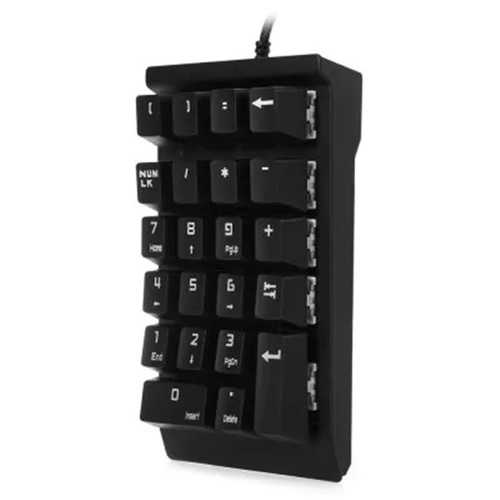 Seenda 22 Key USB Wired Mini Mechanical Numeric Keypad Keyboard Blue Switch For PC Computer Laptop