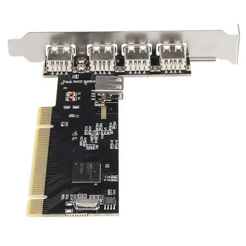 PCI to 5-Port 480Mbps USB2.0 Hub PCI Card Adaptor Module