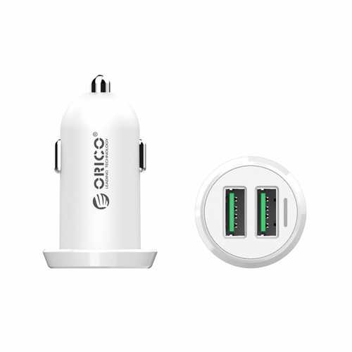 ORICO UCE-2U 17W 3.4A Intelligent 2 Ports USB Car Charger For iphone7/7Plus Samsung S8 Xiaomi 6