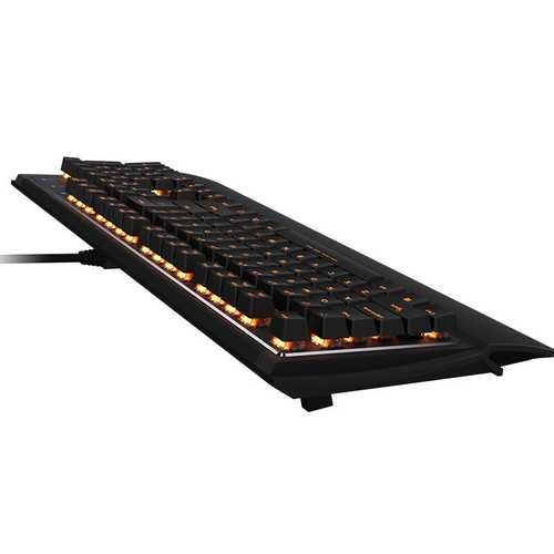 Dareu EK835 104 Keys Orange Light LED Backlight BOX Shaft Gaming Mechanical Keyboard Metal Panel