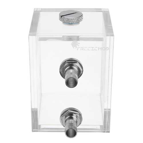 G1/4 Acrylic 250ml Water Tank With 2 Connector For PC CPU Liquid Cooling System