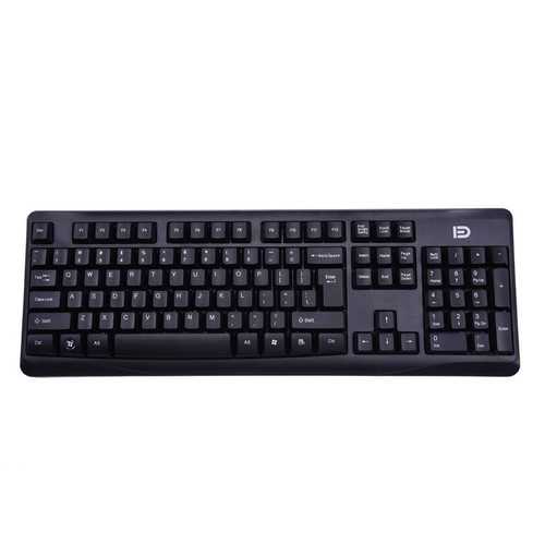 Universal 2.4GHz Wireless Silent 104 Keys Gaming Keyboard Mouse Set Comb for Desktop Notebook