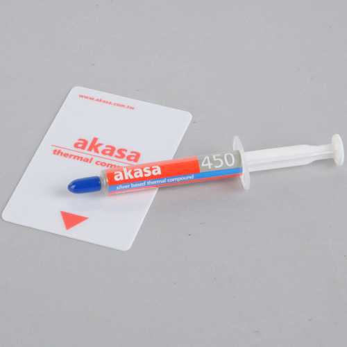 Akasa AK-450-5G Silver Based Thermal Compound Silicone for CPU Cooler Thermal Grease