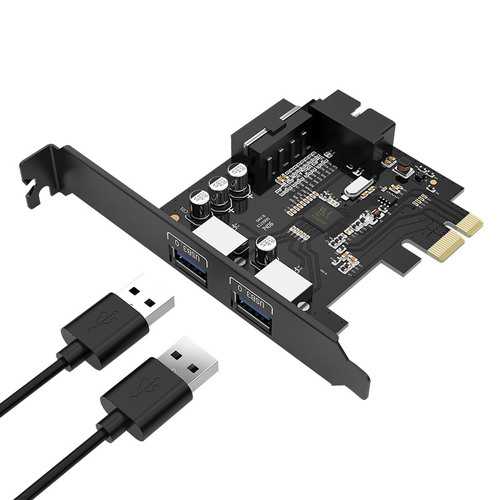 Orico PVU3-2O2I-V1 2-Port USB3.0 PCI-E Expansion Card