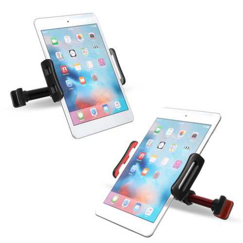 360˚ Rotating Car Back Seat Head Rest Mount Holder Stand For Phone Tablet 4