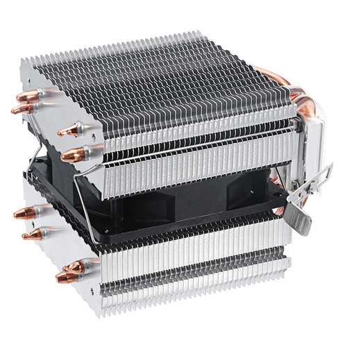 Aluminum LED CPU Cooler Cooling Fan Heat Sink For Intel LAG1156/1155/1150/775 AMD