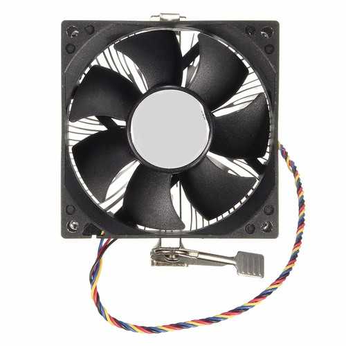 4PIN 12V Socket PWM 7 Fan Computer CPU Cooler Aluminium Heat Sink AMD Copper Core