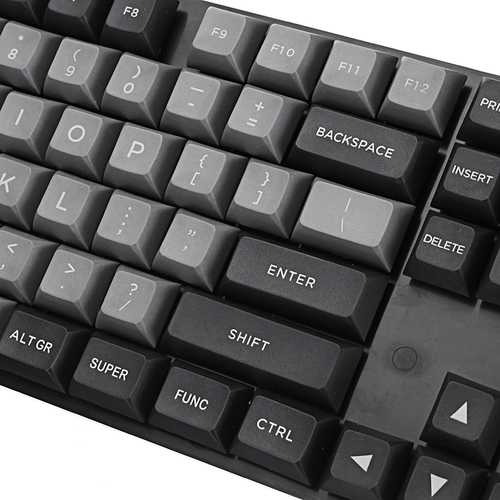 Dolch Color 104 Keys DSA Profile PBT Big Legend Printed Keycaps Key Caps for Mechanical Keyboard