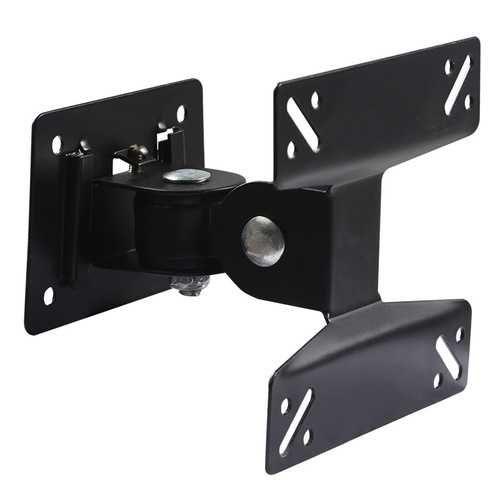 14 to 24 Inch Load of 15 Kg 360 Degree Rotation Liquid Crystal Display Wall Hanging Support Rack