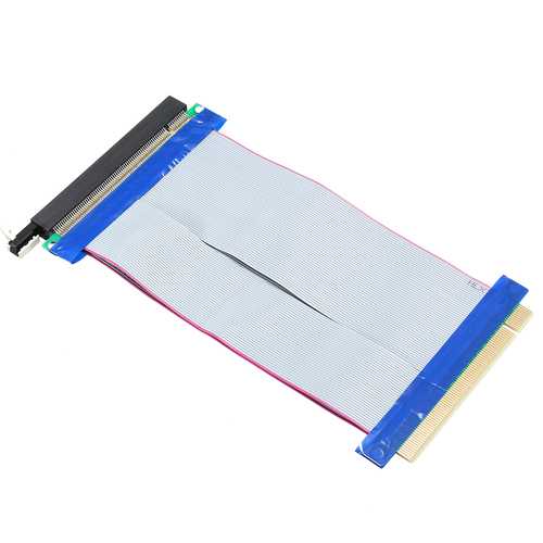 19cm PCI-E 164Pin 16X Extender Riser Card Flexible Cable Graphics Extended Line