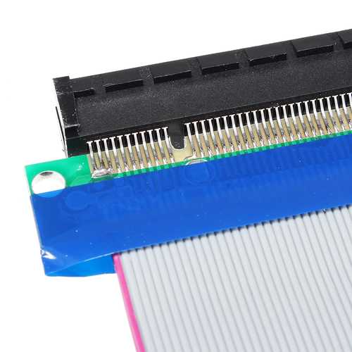 19cm PCI-E 164Pin 16X Extender Riser Card Flexible Cable Graphics Extended Line