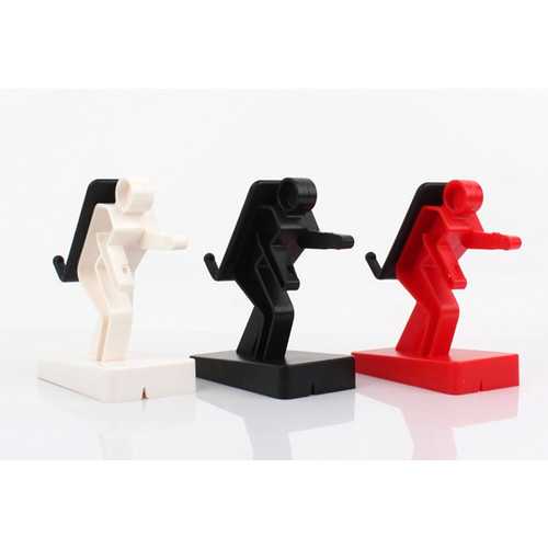 2 in 1 Boris USB Cable Organizer Desktop Phone Holder Stand for iPhone X Samsung S8 Smart Phone