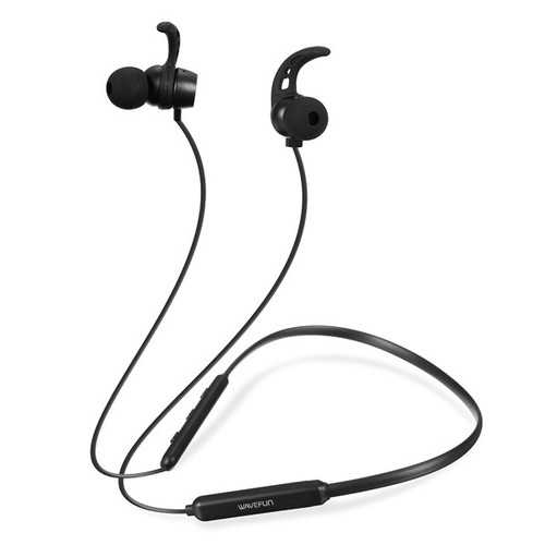 WAVEFUN Flex Wireless Bluetooth V4.2 Magnetic Earphone Sports Headphone Earbuds For Tablet