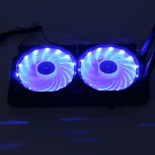 240mm Silent CPU Water Liquid Cooler LED Light Cooling Fan