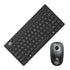 Ultra Silent Thin 2.4GHz Wireless Small Keyboard and Mouse Set Kit for Desktop Notebook