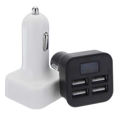 Car Charger Quick Charge 3.1A 4USB Smart Charging for iPhone Samsung Tablet