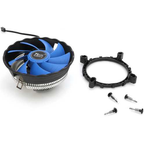 Mute 12V 3 Pin CPU Cooling Fan Cooler Heatsink For Inter 1156/ 1155/ 1150/ 775 AMD AM2/ AM2+/ AM3