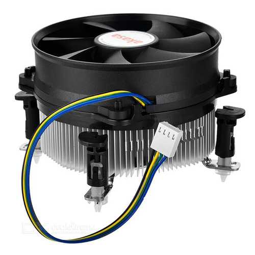 Akasa AK-959CU Double Platform Radiator CPU Cooling Fan Cooler Designed For Intel LGA775 LGA115X