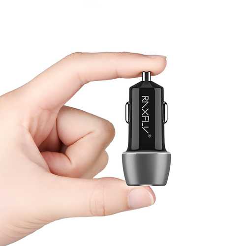 RAXFLY 3A 2Ports QC3.0 Fast Charging Car Charger For iphone X 8/8Plus Samsung S8 Xiaomi mi5 mi6