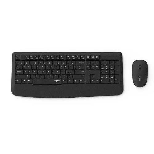 Rapoo 1800p5 2.4Ghz Wireless 104 Keys Keyboard And Optical Mouse Combo with USB Receiver