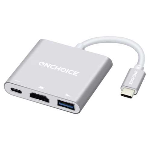 Onechoice Multifunctional Type-C to USB 3.0 4K HDMI Type-C USB Hub PD2.0 Charging Converter Adapter