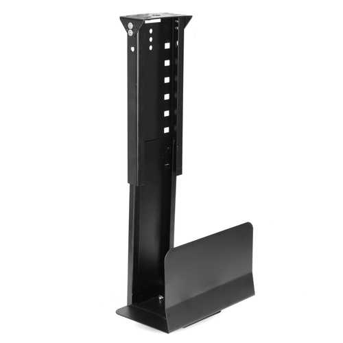 Adjustable Under Desk PC Mount Computer Host Case Holder