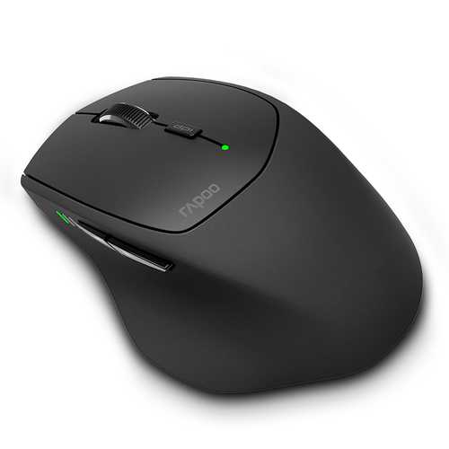 Rapoo MT550 Multi-mode Wireless 2.4G Bluetooth 3.0/4.0 Mouse 1600dpi Smart Switch Between 4 Devices