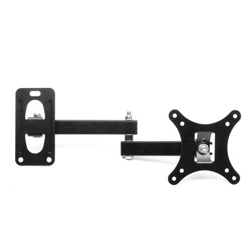 Retractable LCD POP Flat Panel TV Monitor Wall Mount Bracket For 10''-26'' TV Monitor Panel