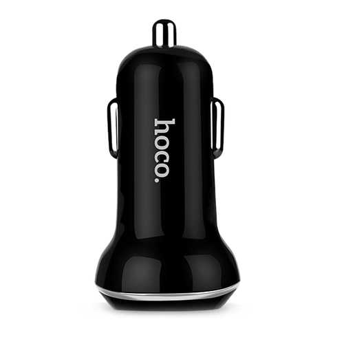 HOCO Z1 5V 2.1A Dual USB Smart Car Charger with Night Light for iPhone iPad Samsung Xiaomi