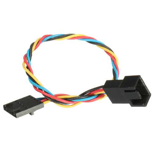 1Pc 5 Pin to 4 Pin Dedicated Fan Adapter Conversion Cable for Dell