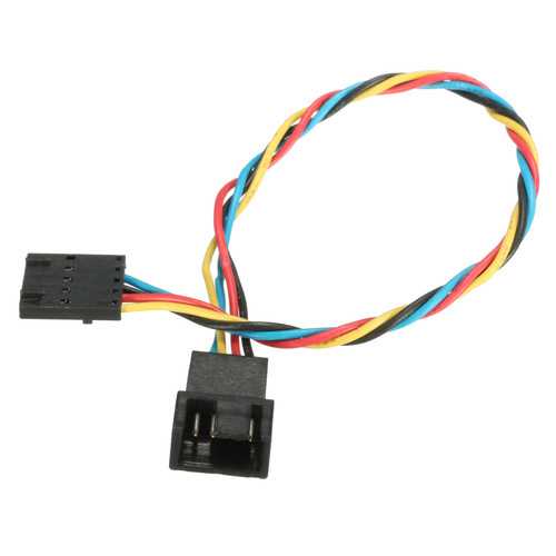 1Pc 5 Pin to 4 Pin Dedicated Fan Adapter Conversion Cable for Dell