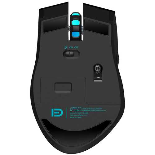 I750 Wireless 2.4G 3000DPI 6 Keys Optical Gaming Mouse Mice For PC Laptop Office LOL With Fire Key