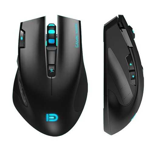 I750 Wireless 2.4G 3000DPI 6 Keys Optical Gaming Mouse Mice For PC Laptop Office LOL With Fire Key