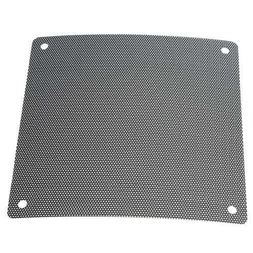 Cuttable Black PVC PC Fan Dust Filter Dustproof Case Computer Mesh 120mm