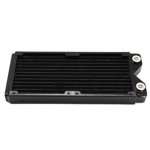 G1/4 240mm 12 Pipes Copper Water Cooling Radiator Computer CPU Heatsink Radiator