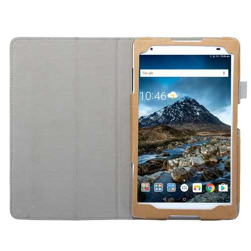 PU Leather Tri-fold Stand Case Cover for Lenovo Xiaoxin TB-8804F Tablet