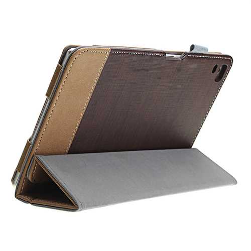 PU Leather Tri-fold Stand Case Cover for Lenovo Xiaoxin TB-8804F Tablet