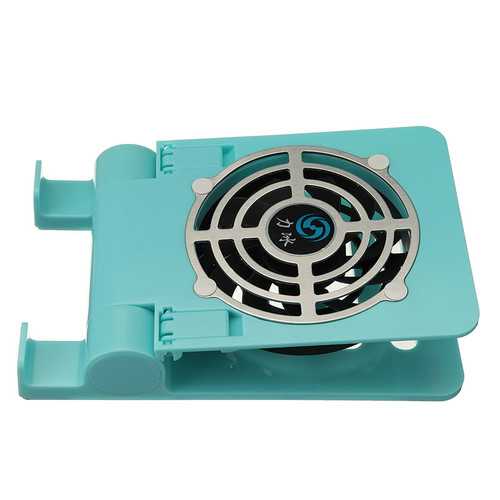 Bakeey Mini Fan Cooling Desktop Phone Holder Foldable Heat Dissipation Lazy Stand for Samsung Xiaomi