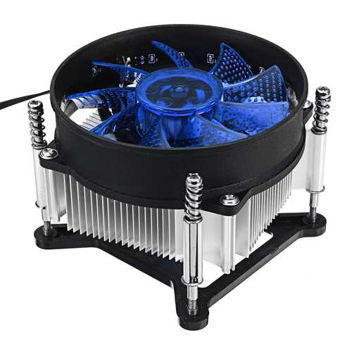 90*90*25mm 4Pin 12V Red Blue Green LED CPU Cooler Cooling Fan for Intel 1150 1155 1156 1151