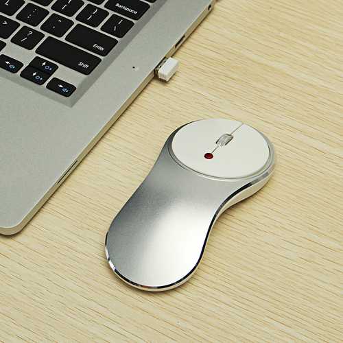 Q8 2.4G 1600dpi Wireless Rechargeable Silent Mouse USB Optical Ergonomic Mouse Mini Mouse Mice