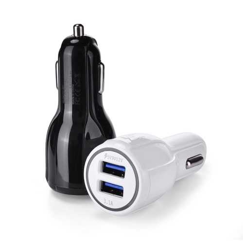 Bakeey QC 3.0 5V 3A/3.1A 9V /1.5A 12V Dual USB Fast Charging Car Charger for Mobile Phone