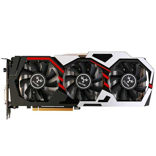 Colorful® iGAME GeForce GTX1060 OC 1594-1809MHz 8Gbps 192Bit 6GB GDDR5 Gaming Video Graphics Card