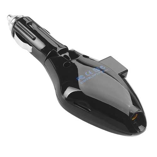 ACCNIC 2.1A LED Display Hands-free Call U Disk TF Card Bluetooth Music MP3 Player Car Charger