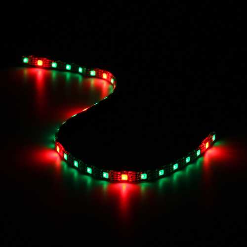 Coolmoon 50cm Magnetic RGB LED Strip Light with 30pcs LED for Desktop PC Computer Case