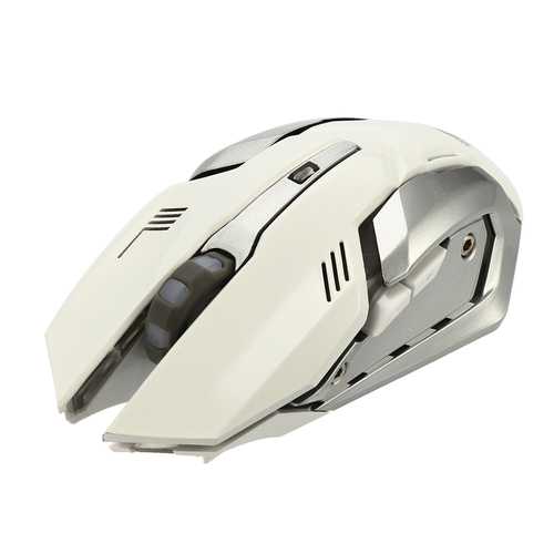 Rechargeable Wireless 1600DPI 7 Colors 5 Buttons Backlight Ergonomics Optical Gaming Mouse