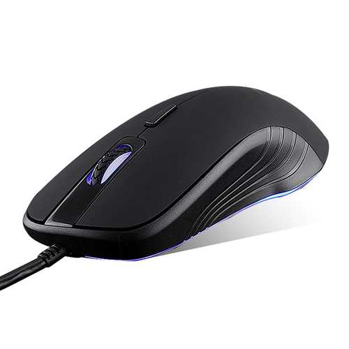 HP® G100 2000DPI USB Wired Blue Backlight E-Sports Optical Gaming Mouse