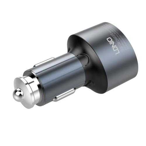 LDNIO C703Q Aluminum Alloy 36W 3 USB Quick Charge 3.0 Car Charger for Mobile Phone