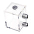 G1/4 200ml Acrylic Water Tank Water Cooling Reservoir with Fittings for PC Water Cooling System